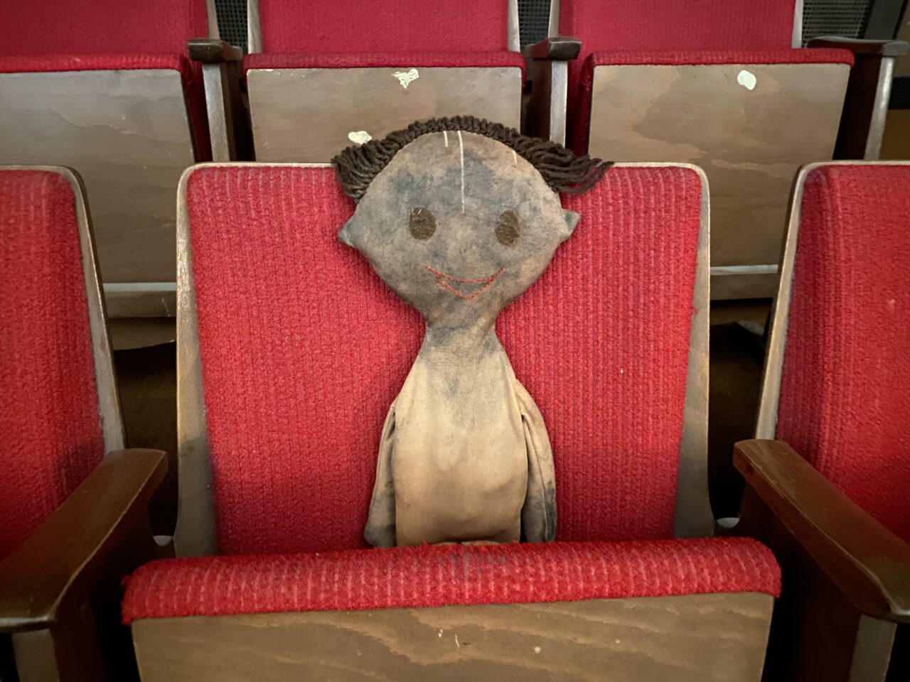 Puppe im Theater