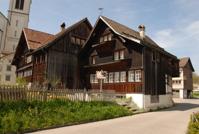 Historische Bauuntersuchung (Masterarbeit) zum Haus Rosenast, Eichelstock 1, Bütschwil SG, Foto Meier