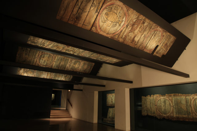 Plafonds bestiair 1218-1219 (d), © Laurianne Kieffer,Musée de La Cour d'Or,Metz Métropole
