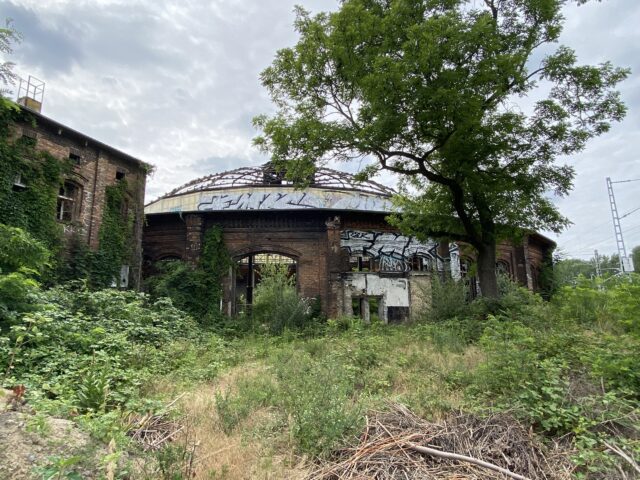 Rundlockschuppen Berlin-Rummelsdorf (Foto Basemann)