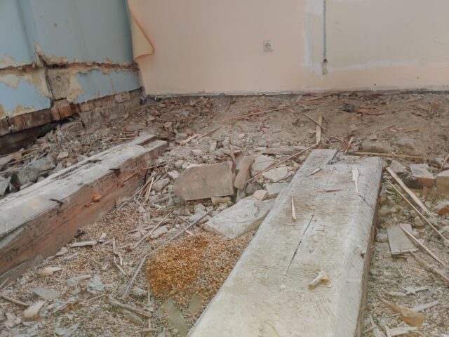 Schüttungen behandelt mit DDT oder Methoxychlor