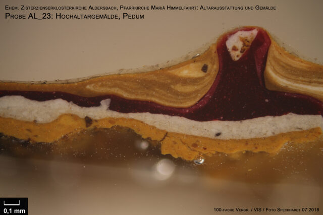 Ehem. Zisterzienserkloster Aldersbach, Hochaltargemälde Vis-Licht