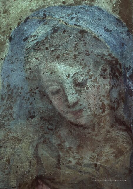 Serie Marienportrait - UV-Aufnahme