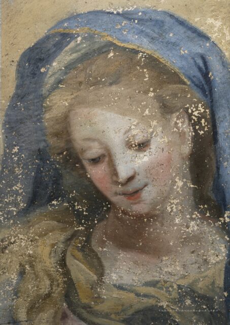 Serie Marienportrait - Zwischenzustand